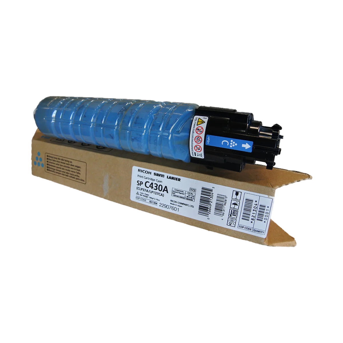 toner c430 / 440 | ricoh original cyan toner c430 / 440 | ricoh original cyan